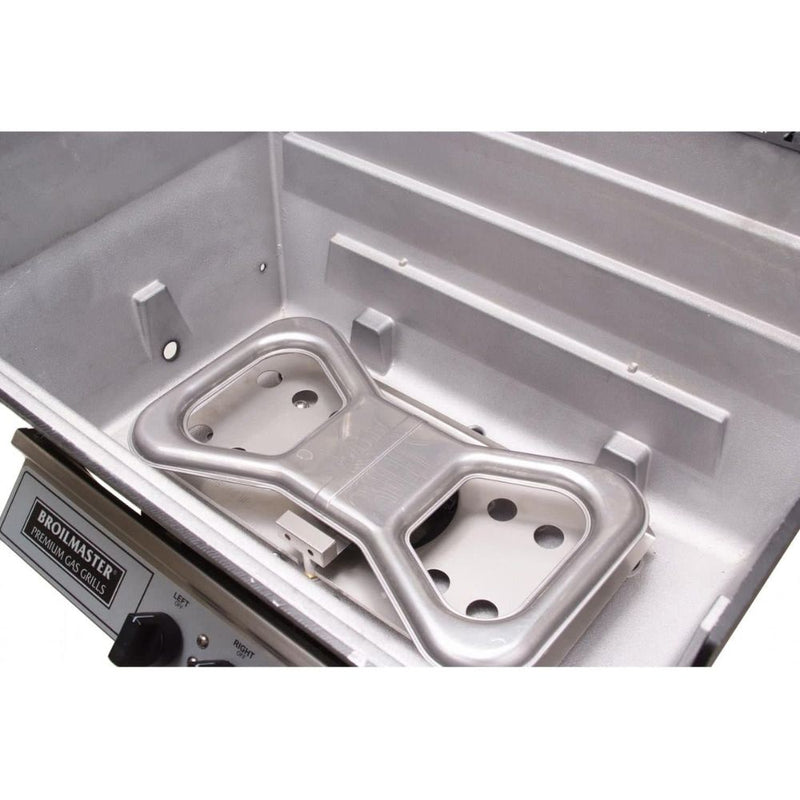 Broilmaster P3X Premium Gas Grill with Charmster Briquets