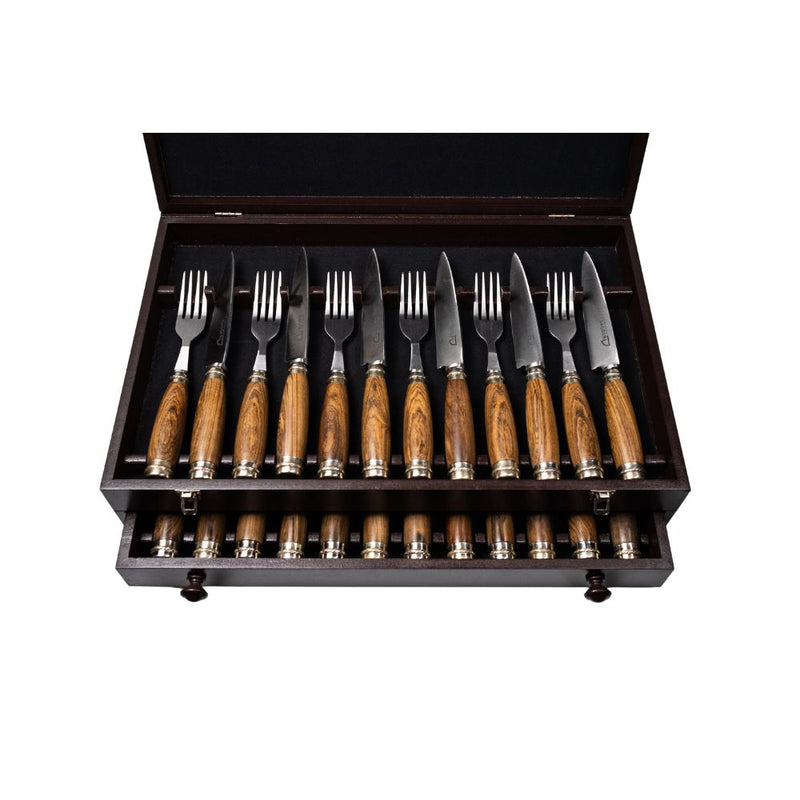 El Cedro Premium Wood Dining Set for 6-12