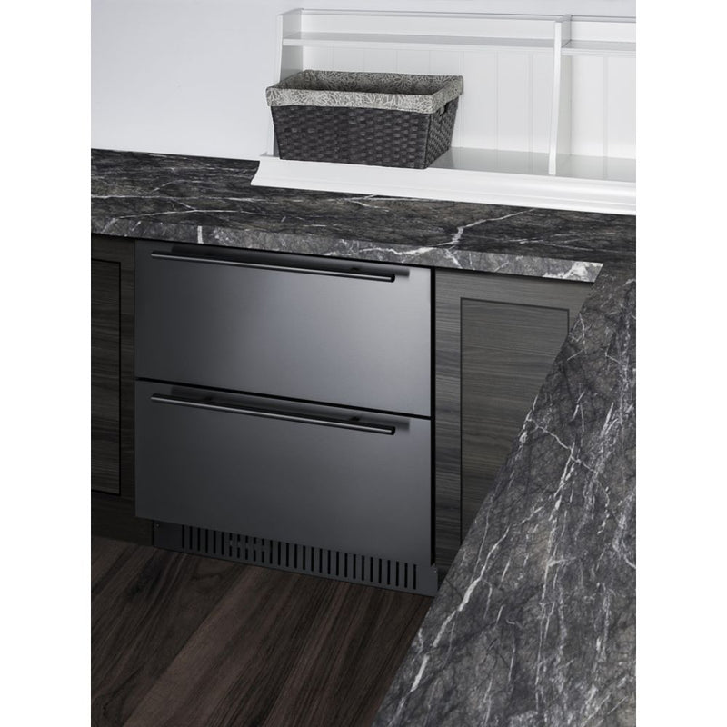 Summit SPR275OS2D 27" Wide 2-Drawer All-Refrigerator