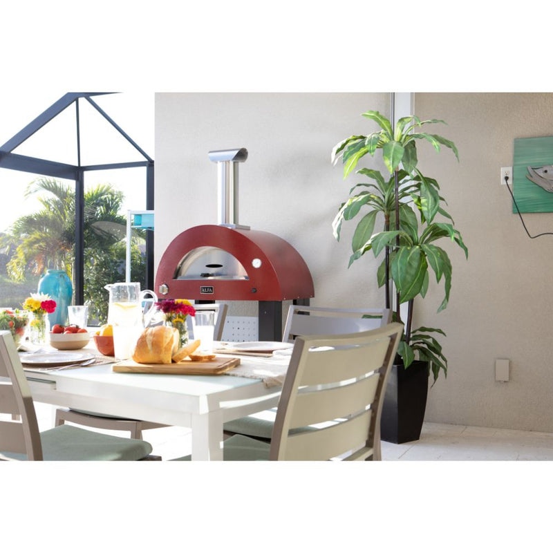 Alfa Moderno 3 Pizze Wood Fired Pizza Oven