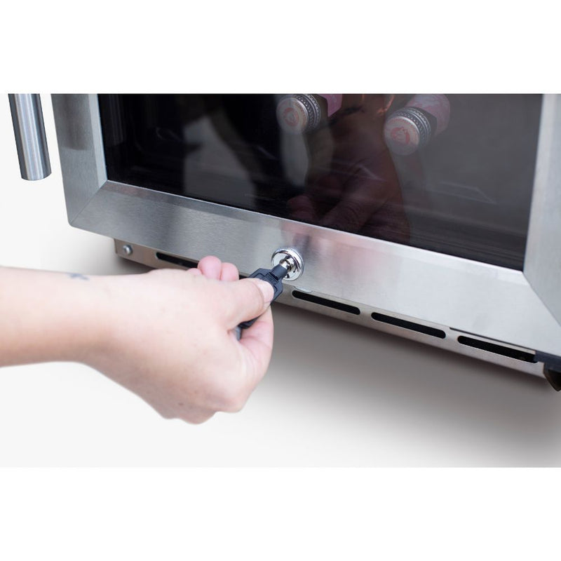 TrueFlame AMD-RFR-15W Outdoor Rated 15" Wine Cooler