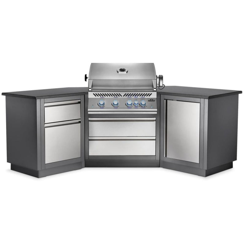 Napoleon Oasis 200 Outdoor Kitchen Island with Built in 700 Series 32 Grill