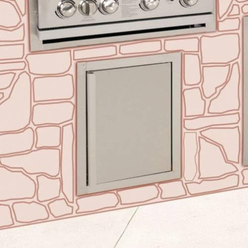Broilmaster BDA Single 16.5"x21.5" Stainless Steel Door