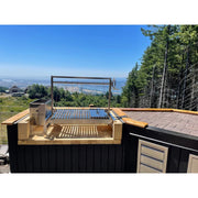 Tagwood BBQ09SS Built-In Insert Santa Maria Argentine Grill + 60 Firebricks Bundle | GW STORE