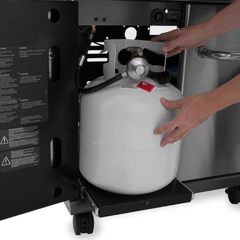 Broil King Regal™ S490 Pro freestanding Gas Grill witth Rotisserie & Infrared Side Burner