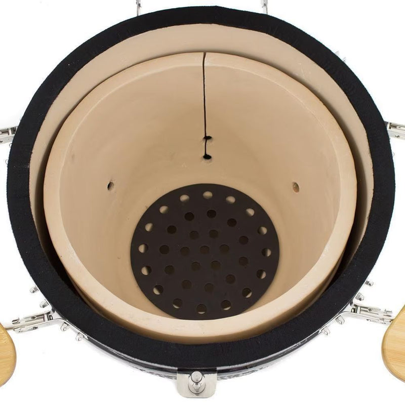 Coyote C1CHCS-FS Asado Freestanding Ceramic Grill