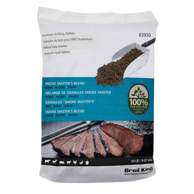 Broil King 63930 Smoke Master's Blend Wood Pellets