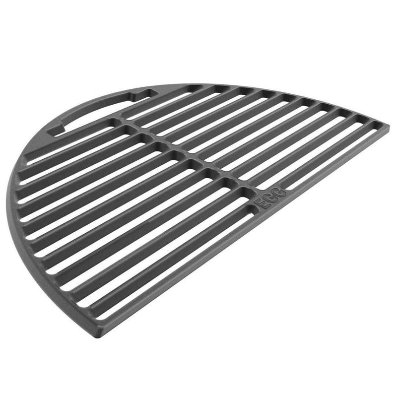 Big Green Egg 121233 Half Moon Cast Iron Cooking Grid for XL EGG