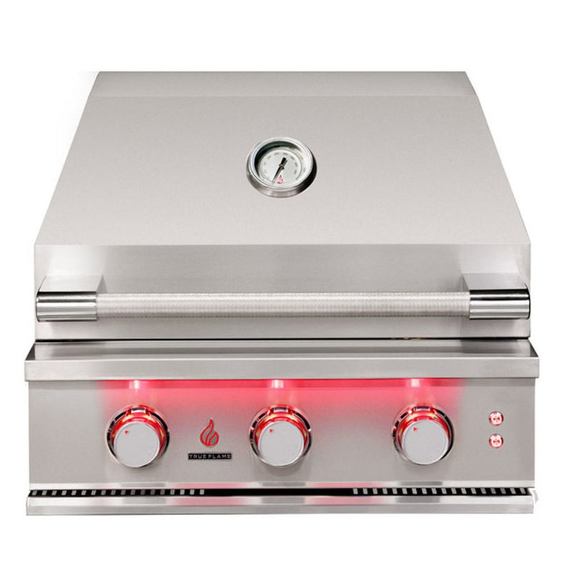 True Flame 25" 3 Burner Built-in Gas Grill