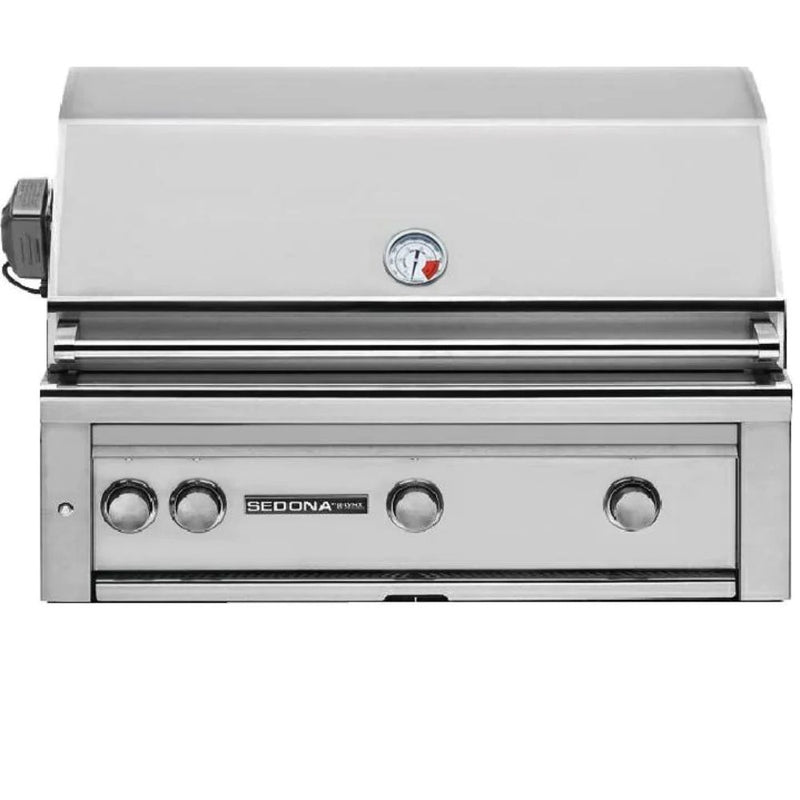Lynx Sedona L600PSR 36-Inch Built-in Gas Grill with One Infrared ProSear Burner And Rotisserie