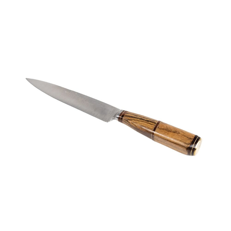 El Cedro Nickel Silver Wood Combined Handle Knife