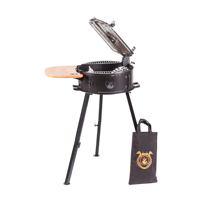 Fogues TX Cowboy Portable Open Fire w/ Grill and Rack
