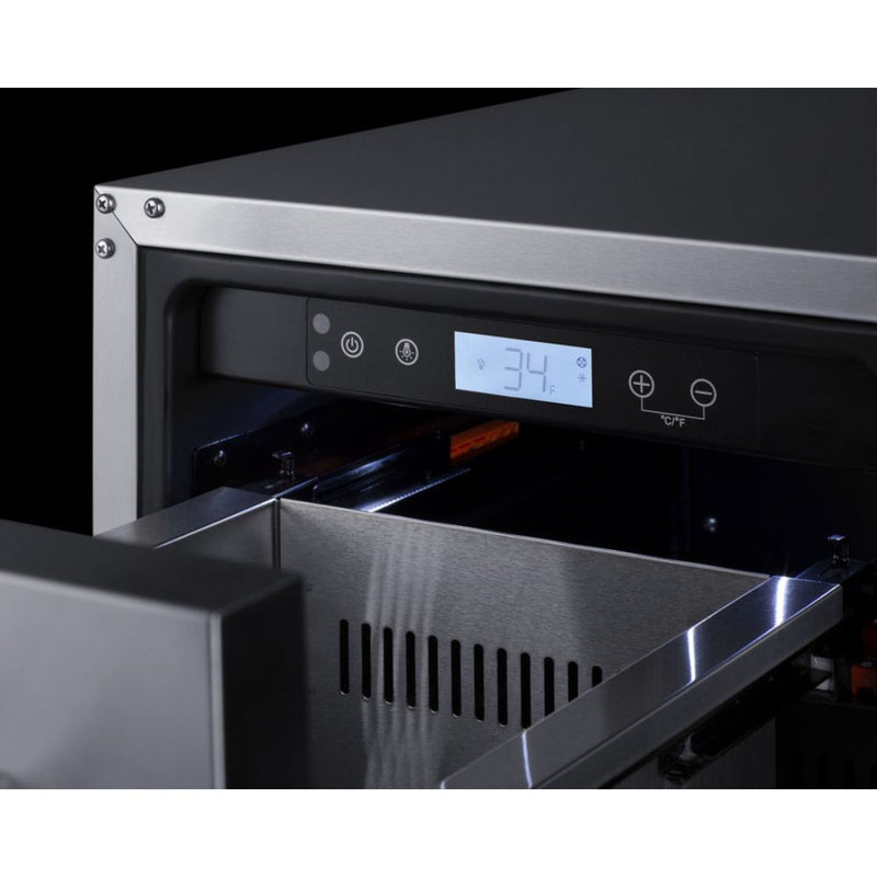 Summit ADRD15 15" Wide 2-Drawer All-Refrigerator, ADA Compliant