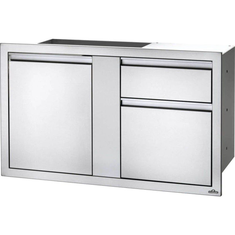 Napoleon-42x24-Inches-Door-and-Waste-Bin-Drawer-Combo