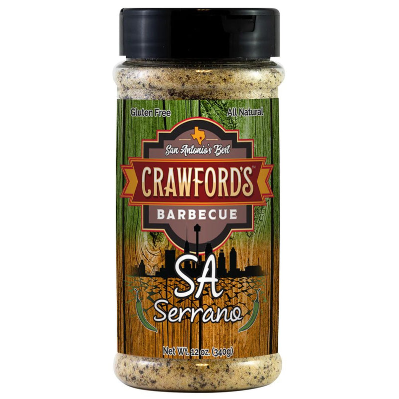Crawfords BBQ SA Serrano Rub