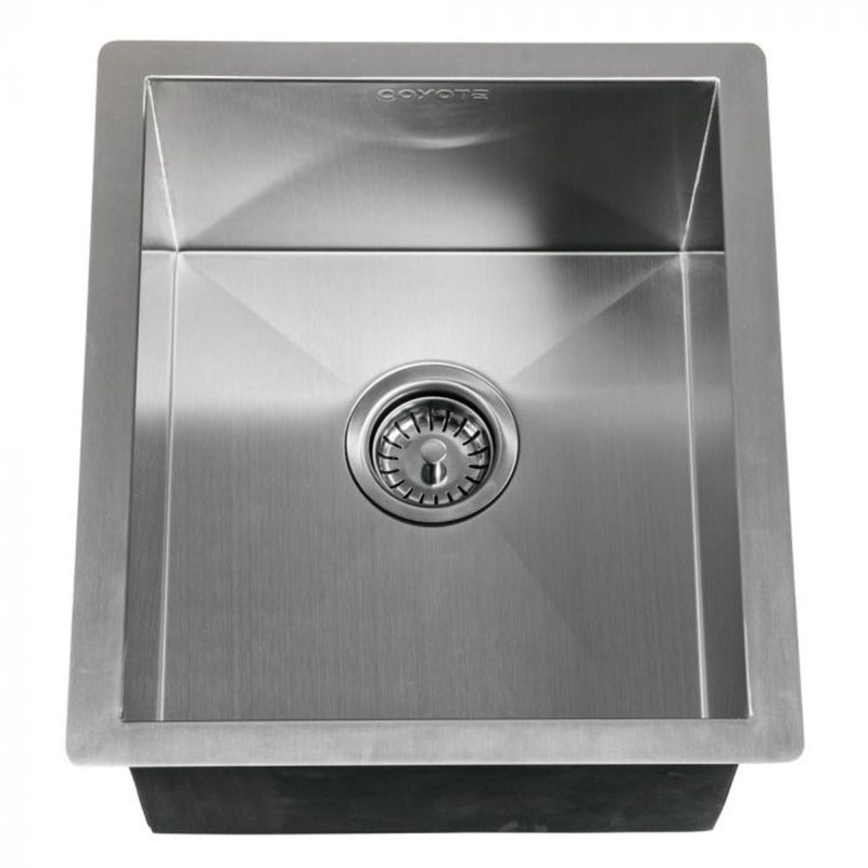 Coyote C1SINK1618 - 16x18-Inches Stainless Steel Universal Mount Drop-In Sink