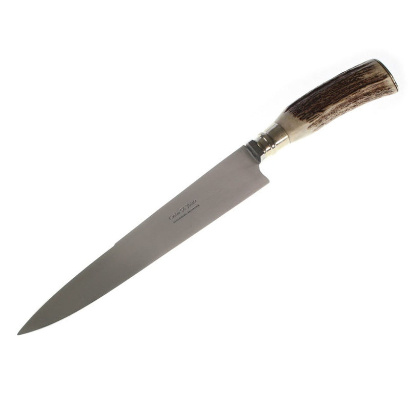 Authentic Argentinean Knife - Creole Deer Antler Handle 10'' Prieto