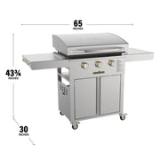 Blackstone 28-Inch Griddle with Cabinet | GW STORE