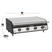 Blackstone 36-Inch Natural Gas Drop-in Griddle with Hood | GW STORE