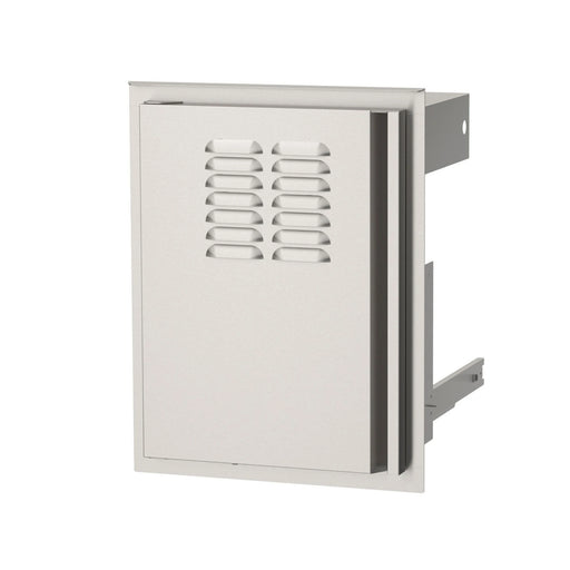 AOG 14-Inch Vertical Left Hinge Access Door with Tank Tray & Louvers | GW STORE