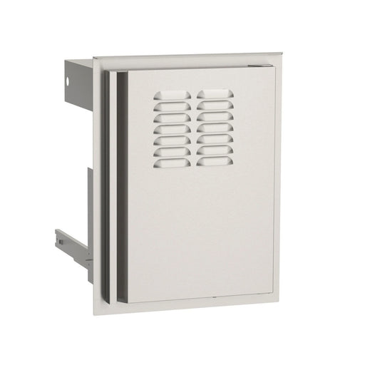 AOG 14-Inch Vertical Right Hinge Access Door with Tank Tray & Louvers | GW STORE