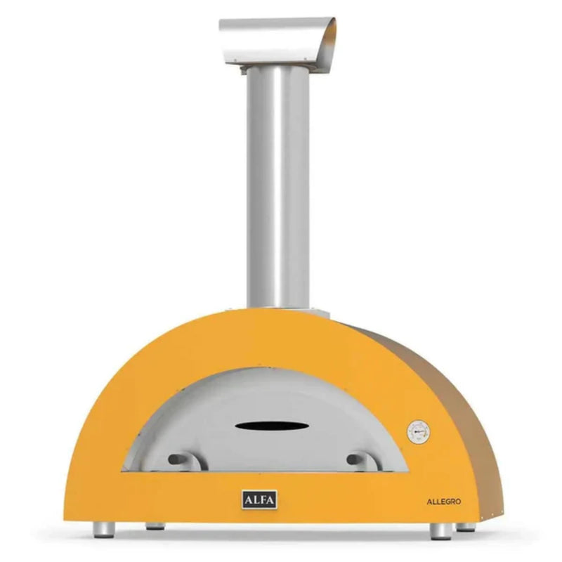 Alfa Allegro Wood-Fired Pizza Oven Top Only Fire Yellow – Discontinued (New In Box) | GW STORE