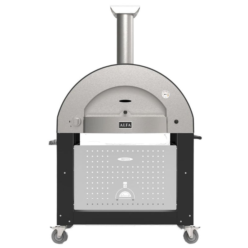 Alfa Classico 4 Pizze Freestanding Grey Gas Pizza Oven | GW STORE