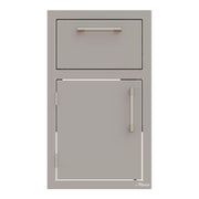 Alfresco 17-Inch Stainless Steel Left-Hinged Soft-Close Door & Drawer Combo | GW STORE
