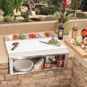 Alfresco 30-Inch Pizza Prep & Garnish Rail | GW STORE
