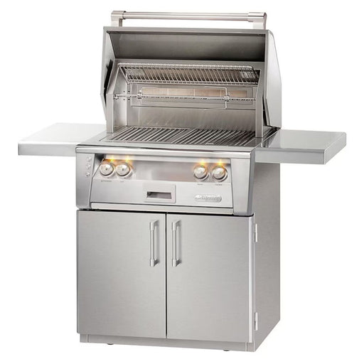 Alfresco 30-Inch Stainless Steel Freestanding Gas Grill w/ Rotisserie | GW STORE
