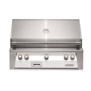 Alfresco 36-Inch Built-In Stainless Steel Gas Grill w/ Rotisserie in Matte Signal White | GW STORE