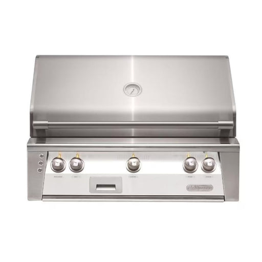 Alfresco 36-Inch Built-In Stainless Steel Gas Grill w/ Rotisserie in Matte Signal White | GW STORE