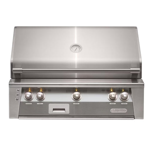 Alfresco 36-Inch Built-In Stainless Steel Gas Grill w/ Rotisserie in Signal Grey | GW STORE