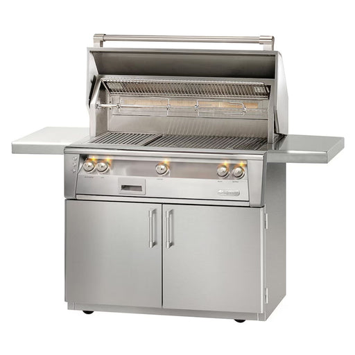 Alfresco 42-Inch Stainless Steel Freestanding Gas Grill w/ Rotisserie | GW STORE