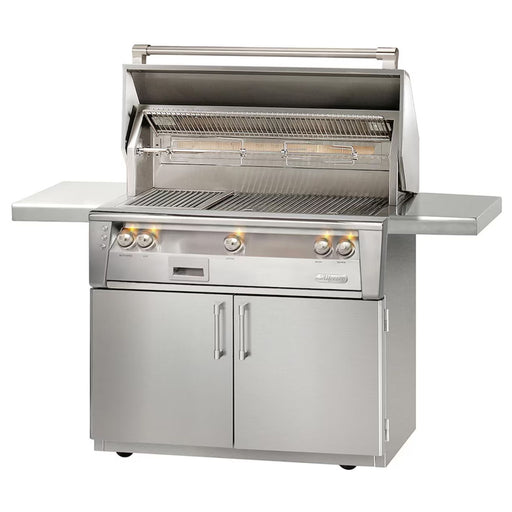 Alfresco 42-Inch Stainless Steel Freestanding Gas Grill w/ Sear Zone & Rotisserie | GW STORE