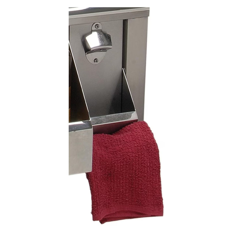 Alfresco Bottle Opener w/ Towel Bar Accessory For 30-Inch Apron Sink  | GW STORE
