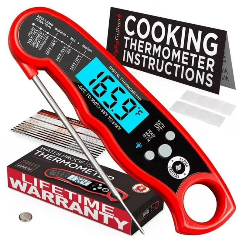 Alpha Grillers Instant Red Meat Thermometer | GW STORE