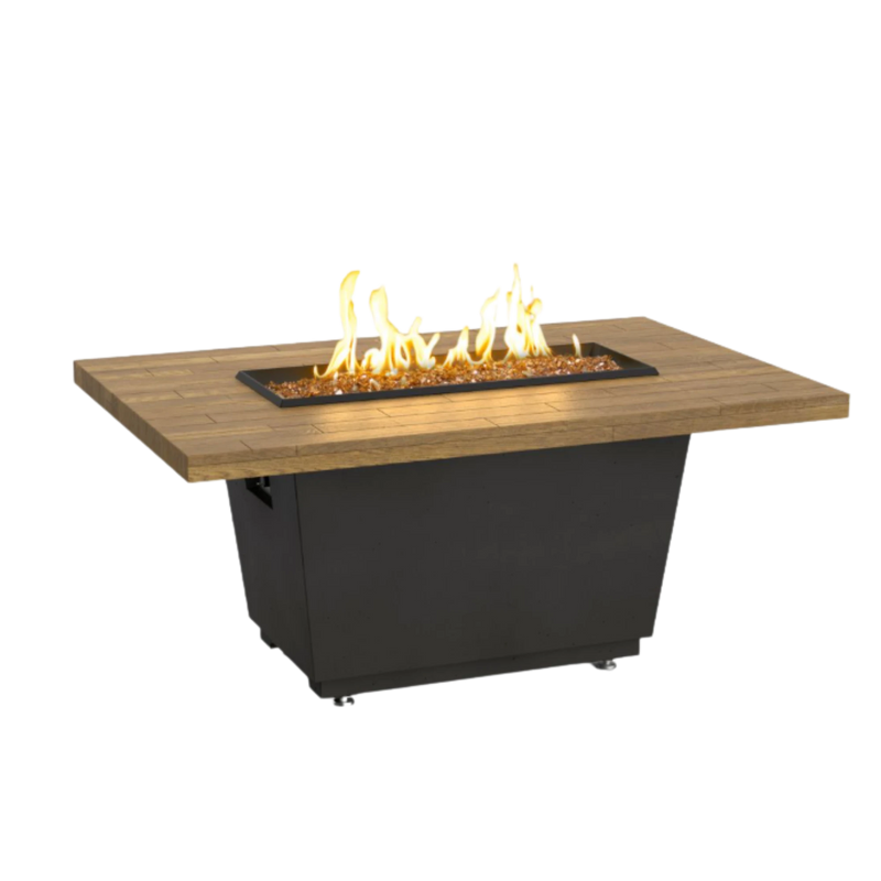 American Fyre Designs Cosmo Rectangle Fire Table  | GW STORE