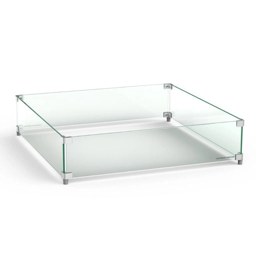 American Fyre Designs Large Square Glass Wind Guard | GW STORE
