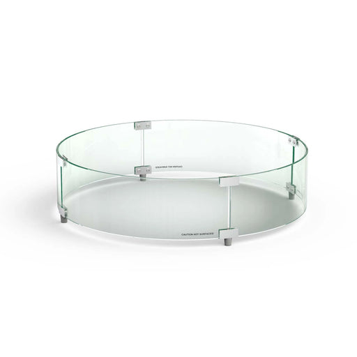 American Fyre Designs Round Glass Wind Guard | GW STORE
