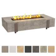 American Fyre Desings Long Iron Saddle Firetable | GW STORE