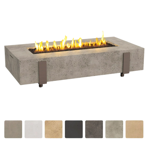 American Fyre Desings Long Iron Saddle Firetable | GW STORE