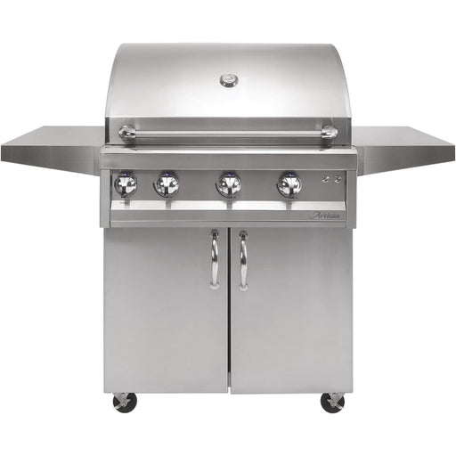 Artisan Professional 32-Inch 3-Burner Freestanding Gas Grill w/ Rotisserie | GW STORE