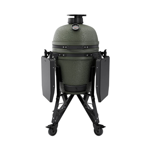 BSTRD Core Medium Complete Alpine Green Freestanding Kamado Charcoal Grill | GW STORE