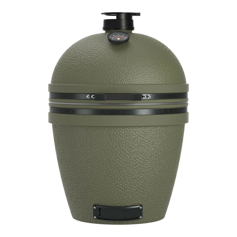 BSTRD XL Solo Alpine Green Built-In Kamado Charcoal Grill | GW STORE