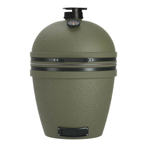 BSTRD XL Solo Alpine Green Built-In Kamado Charcoal Grill | GW STORE
