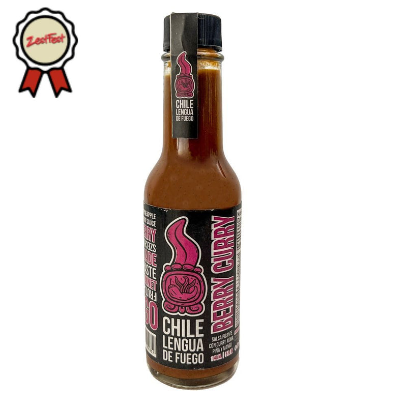 Chile Lengua de Fuego - Berry Curry Hot Sauce