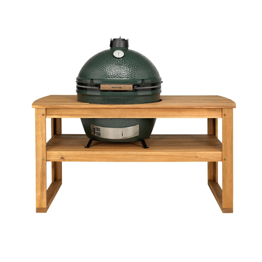 Big Green Egg XL Acacia Table Outdoor Kitchen Base | GW STORE