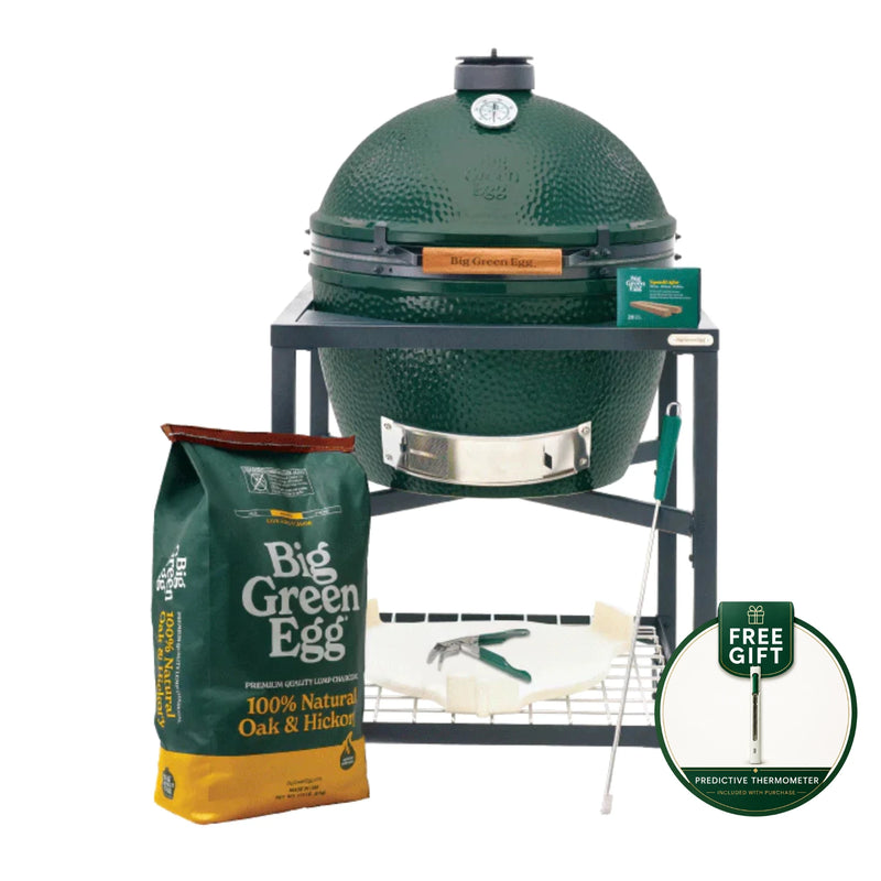 Big Green Egg XLarge Charcoal Grill in Modular Nest Package