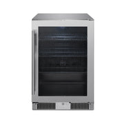 Blaze 20-Inch 4.5 Cu. Ft. Outdoor Rated Beverage Cooler w/ Lock - BLZ-GDBEV20-4.5 | GW STORE